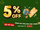 Đánh giá tích cực nhận giảm 5% tại Nhà thuốc Golden Mouse
