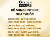 BỔ SUNG SỐ ĐIỆN THOẠI TẠI NHÀ THUỐC