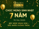 SINH NHẬT BẢY TUỔI GOLDEN MOUSE 