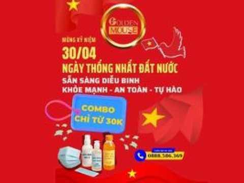 Menu TIẾP SỨC DIỄU BINH - Bùng nổ khuyến mãi cùng Golden Mouse!