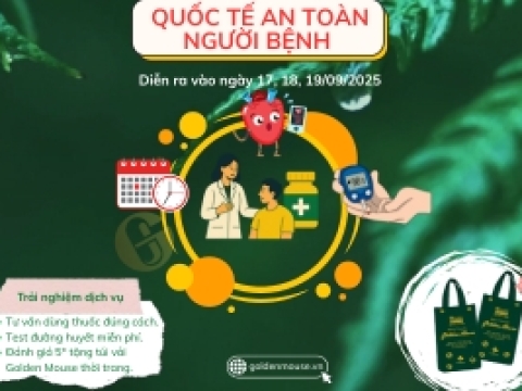Quà tặng sức khỏe: Golden Mouse có gì đặc biệt trong tháng 9?