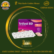 Telfast BD 60mg trị viêm mũi dị ứng, mày đay vô căn mạn tính
