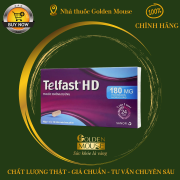 Telfast HD 180mg trị viêm mũi dị ứng, mề đay vô căn mạn tính