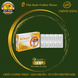 Viên uống Nattospes Á Âu hỗ trợ giảm nguy cơ hình thành và làm tan cục máu đông (3 vỉ x 10 viên)