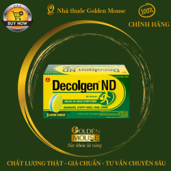 Thuốc Decolgen ND trị triệu chứng cảm thông thường, viêm mũi dị ứng (25 vỉ x 4 viên)