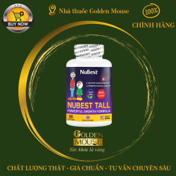 Thực phẩm bảo vệ sức khỏe Nubest Tall 10+ hộp 60 viên