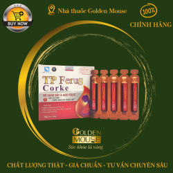 TP Ferus Corke - Bổ sung sắt và acid folic cho người thiếu máu, phụ nữ mang thai và cho con bú, tiền mãn kinh