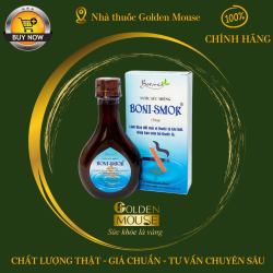 Nước súc miệng cai thuốc lá BONI-SMOK 150mL