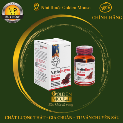 Viên uống phòng chống đột quỵ Nattoenzym Red Rice DHG, Chai 60 viên