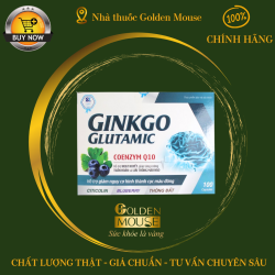 Viên bổ não Ginkgo Glutamic Coenzym Q10 Hộp 100 viên