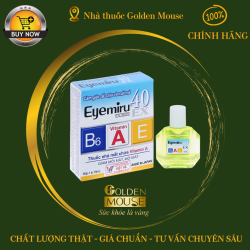 Thuốc nhỏ mắt Eyemiru 40 EX điều trị căng mắt, xung huyết kết mạc