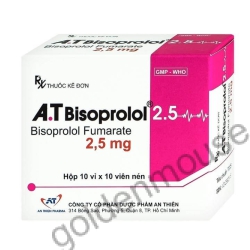 A.T BISOPROLOL 2.5 mg