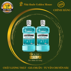 Nước súc miệng Listerine Cool Mint 750ml