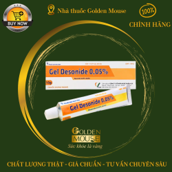 Gel Desonide 0,05% Vcp điều trị viêm da cơ địa từ nhẹ đến trung bình (15g)