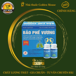 BẢO PHẾ VƯƠNG HỘP 120 VIÊN