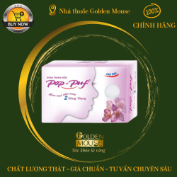 BÔNG TẨY TRANG POP-PUF 100 PCS