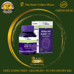 Ginkgo and Brahmi 3000mg Henry Blooms Hộp 60 viên