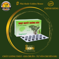 HOẠT HUYẾT DƯỠNG NÃO TRAPHACO BAO ĐƯỜNG