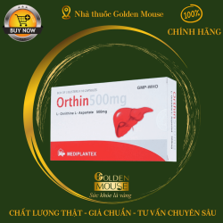 Thuốc Orthin 500mg điều trị hội chứng tăng Amoniac
