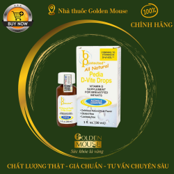 Thực phẩm bảo vệ sức khỏe All Natural Pedia D-Vite Drops - Vitamin D3 cho trẻ em (30ml)