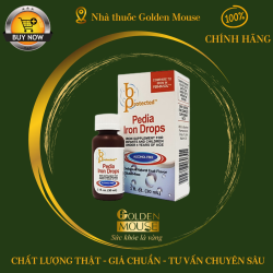 Siro bổ sung sắt Protected Pedia Iron Drops chai 30ml