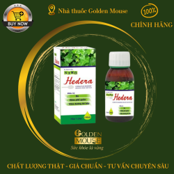 Siro ho Hedera Tipharco hỗ trợ giảm đau rát họng do ho kéo dài (100ml)