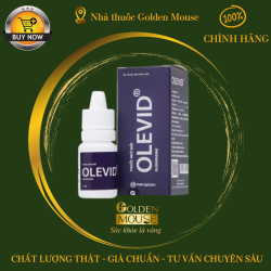 Thuốc nhỏ mắt Olevid Olopatadine 5ml Merap điều trị triệu chứng ngứa mắt của bệnh viêm kết mạc dị ứng