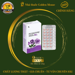 Thuốc Rosepire 3mg/0,02mg Exeltis tím dùng để tránh thai (1 vỉ x 28 viên)