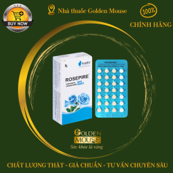 Thuốc Rosepire 3mg/0,03mg Exeltis xanh dùng để tránh thai (1 vỉ x 28 viên)