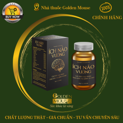 Viên Uống Ích Não Vương Cải Thiện Suy Nhược Thần Kinh, Giảm Trí Nhớ Tăng Cường Tuần Hoàn Máu Não Lọ 40 Viên
