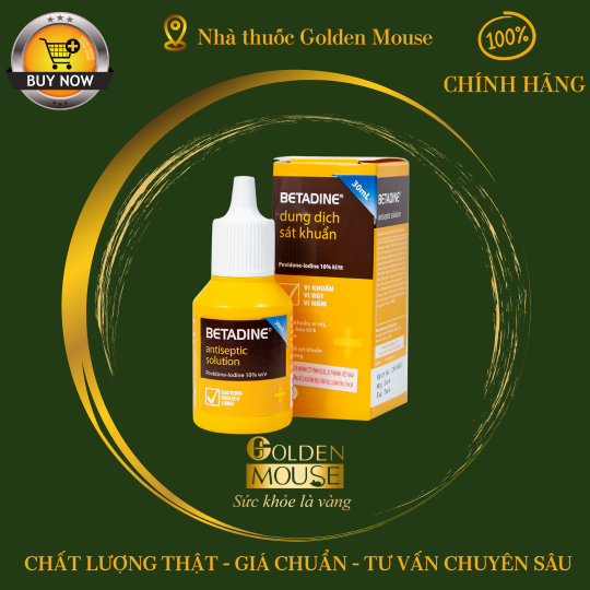 BETADINE ANTISEPTIC SOLUTION 30ML