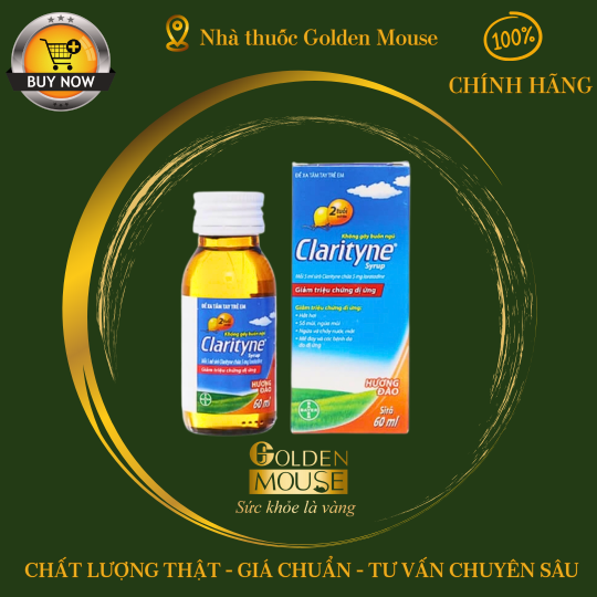 CLARITYNE SIRO 60ML HƯƠNG ĐÀO