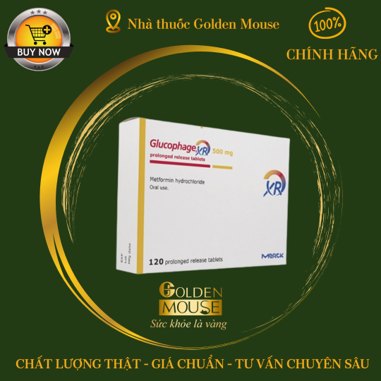 GLUCOPHAGE XR 500MG 120 VIÊN