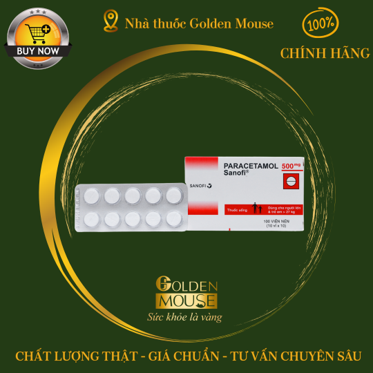 PARACETAMOL SANOFI 500MG