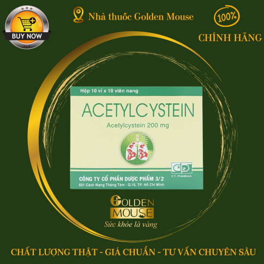 ACETYLCYSTEIN 200MG 3/2