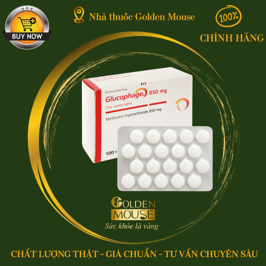 GLUCOPHAGE 850MG