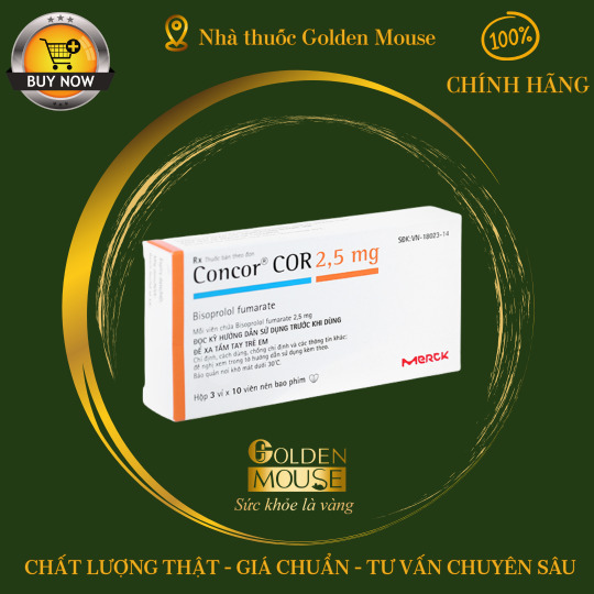 CONCOR 2.5MG