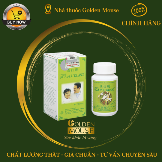Viên uống Nga Phụ Khang Dược Quốc Tế hỗ trợ giảm sự tiến triển của u nang buồng trứng (60 viên)