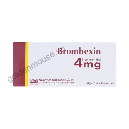 BROMHEXIN 4MG 3/2