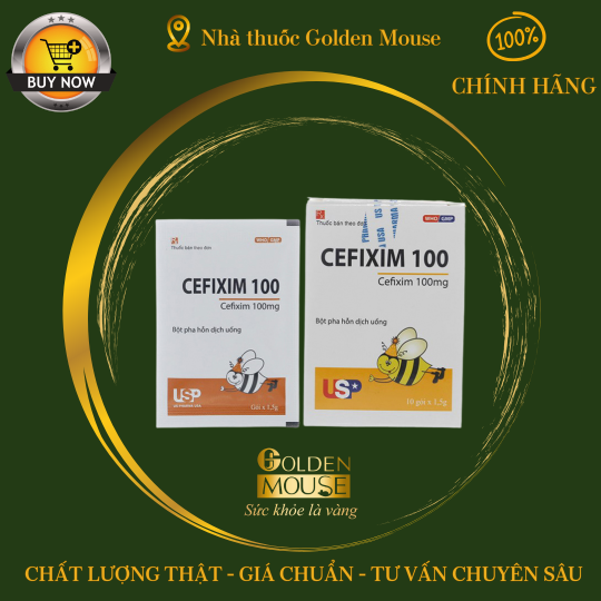 CEFIXIM USP 100MG