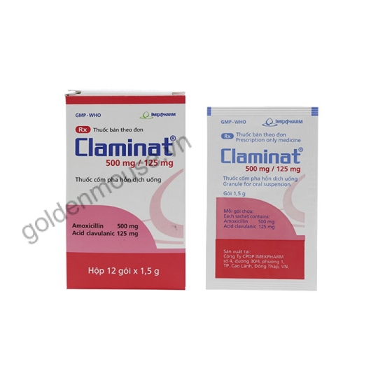 CLAMINAT 500/125MG