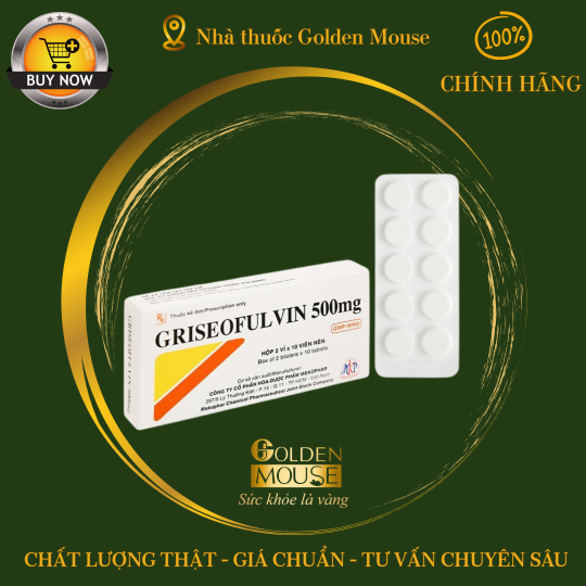 GRISEOFULVIN MKP 500MG