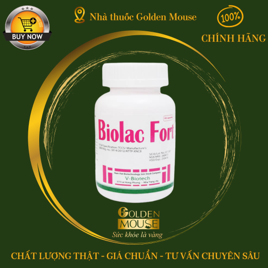 MEN VI SINH BIOLAC FORT