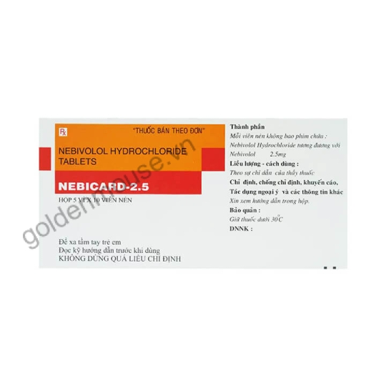 NEBICARD 2.5MG