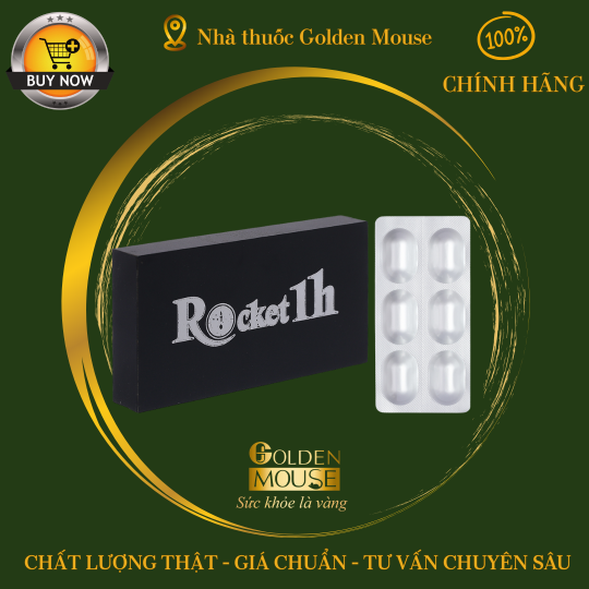Rocket 1h tăng cường chức năng sinh lý nam (6 viên)