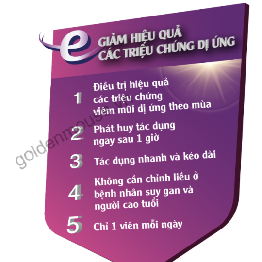 Telfast HD 180mg trị viêm mũi dị ứng, mề đay vô căn mạn tính