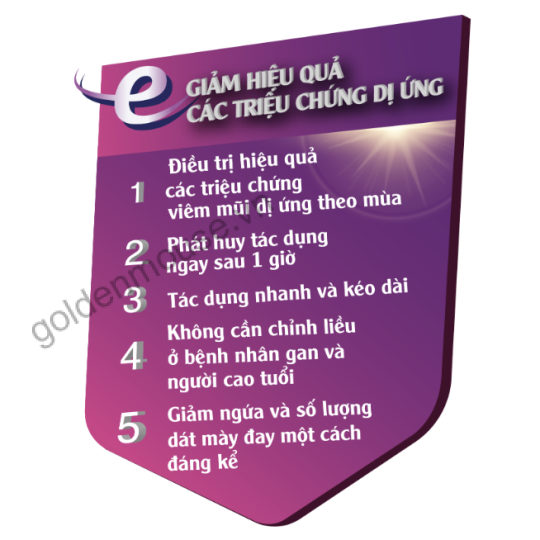 Thuốc Telfast BD 60mg Sanofi điều trị viêm mũi dị ứng, mày đay hộp 30 viên