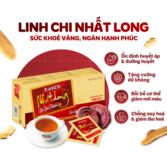 TRÀ LINH CHI NHẤT LONG