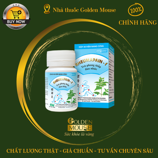 Thuốc Rheumapain-f Fito Hộp 40 viên