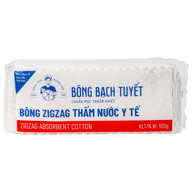 BONG BACH TUYET ZIGZAG 100G